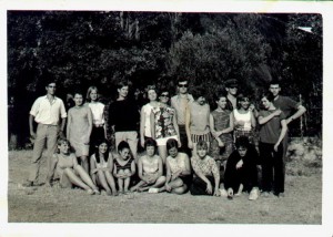 moniteurs au domaine de massacan en 1967